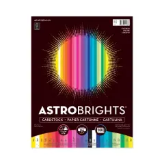 Astrobrights Cardstock Paper 65 lbs 8.5" x 11" 91398