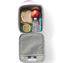 Lands' End Kids Insulated EZ Wipe Printed Lunch Box