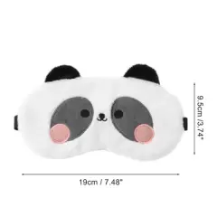Unique Bargains Durable Pandas Eye Mask White 1 Pc