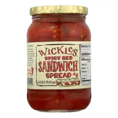 Wickles Spicy Red Sandwich Spread - Case of 6/16 oz