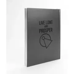 Crowded Coop, LLC Star Trek: The Original Series Spock Hardcover Journal