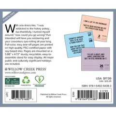 Willow Creek Press 2026 Pun Intended Box Calendar