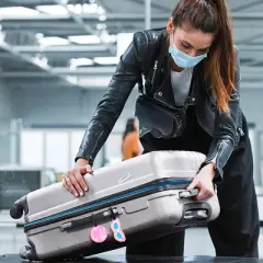 Barbie Luggage Tag, PVC Travel Tags Gifts - Set of 4