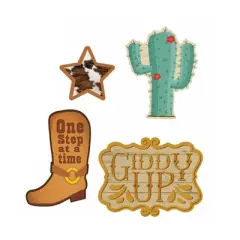 Eureka Wild Wild Classroom Gallery Wall Bulletin Board Set, 18 Pieces