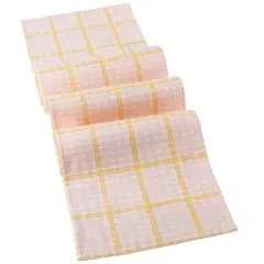 The Lakeside Collection Springtime Plaid Set of 4 Placemats or Runner