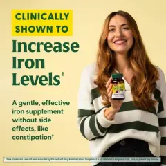 MegaFood Blood Builder - Iron Supplement To Increase Iron Levels w/o Side Effects - for Women w/ Vitamin C, Vitamin B12 & Folic Acid, Vegan, 90 Tabs