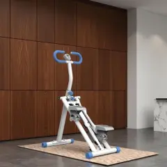 NAYSAYE Exercise Trainer Vertical Climber Machine for Home Gym , Blue, 34.25"*17.32"*49.21"