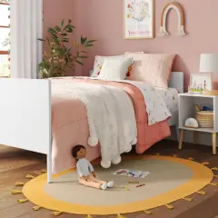 Component 1 Full Modern Kids' Bed White - Pillowfort&trade;