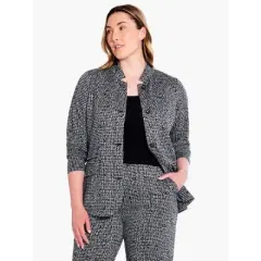 NIC + ZOE Etched Tweed Jacket