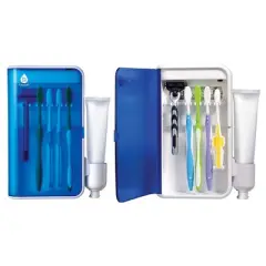 Pursonic Wall Mountable and Portable UV Toothbrush Sanitizer