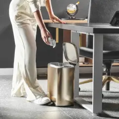 Plasticplace 7-10 Gallon High Density Trash Bags, Clear (1000 Count)