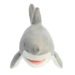 Aurora Large Great White Shark Destination Nation Adventurous Stuffed Animal Gray 17"