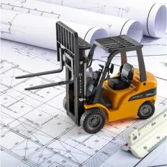 Top Race Metal Diecast Construction Toys - 2 Pack