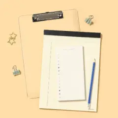 Clear Clipboard File Folder - up&up&trade;