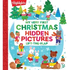 My Very First Christmas Hidden Pictures Lift-The-Flap - (Highlights Baby's First Puzzle Books) (Board Book)