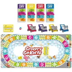 Hasbro Gaming Grocery Go Karts Game