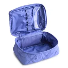 Vera Bradley Women's Outlet Ultralight Essential Brush Up Cosmetic Toiletry Case