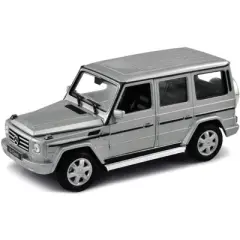 Mercedes Benz G Class Wagon Silver 1/24-1/27 Diecast Model Car by Welly