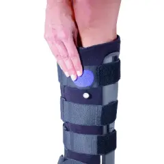 OTC Walker Boot, High Top, Adjustable Air Cast, Black