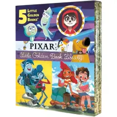 Pixar Little Golden Book Library (Disney/Pixar) - by  Various (Mixed Media Product)