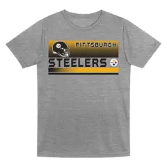 NFL Pittsburgh Steelers Toddler Boys' Gray 2pk T-Shirt