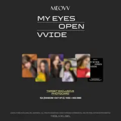 Meovv - Meovv 1st EP Album 'MY Eyes Open Vvide' (Target Exclusive, CD)
