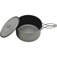 TOAKS Titanium 1350ml Outdoor Camping Cook Pot POT-1350