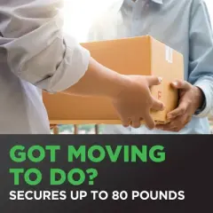 Scotch Tough Grip Moving Tape with Dispenser, 1ct: Heavy Duty Packing Tape for Moving Supplies & Boxes, 1.88" x 1966"