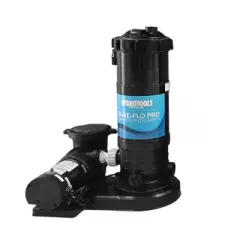 Swimline HYDROTOOLS Sure-Flo Pool Cartridge Filter Pump, 90 Square Feet, 2-Speed 1 HP, 5280 GPH, Above/Inground Pools Up to 31,500 Gallons