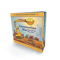 CONSTRUCTION SITE BOARD BOOKS BOXED SET - by Sherri Duskey Rinker (Hardcover)