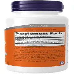 5-HTP 100mg by Now Foods  -  60 VegCap
