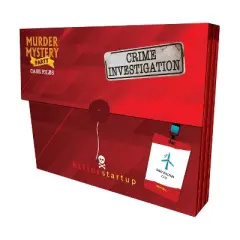 University Games Murder Mystery Party Case Files: Killer Startup Board Game