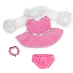 Sophia&rsquo;s Ice Skating Gown, Panties, & Ponytail Holder for 18&rdquo; Dolls, Pink