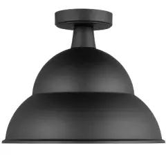 One Light Outdoor Flush Mount