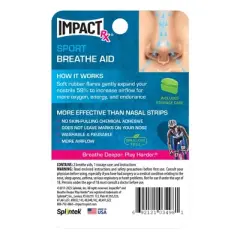 Sport Intra-Nasal Breathe Aids from SleepRight &ndash; Breathing Aids For Sports &ndash; Nasal Dilator for Athletes (2-Pack)