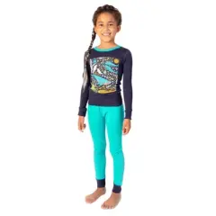 Mightly Kids' Fair Trade 100% Organic Cotton Tight Fit Pajamas Set