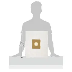 Bissell Clean Along 48K2, 67E2 Canister Vacuum Cleaner Bags - Genuine - 3 Pack - Part # 203-7270