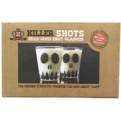 Paladone Products Ltd. Gentleman's Club Killer Shots 2-Piece Shot Glass Set