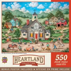 MasterPieces 550 Piece Jigsaw Puzzle - Pet Day at School - 18"x24"