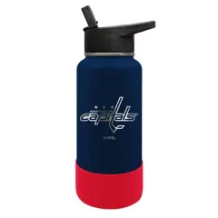 NHL Washington Capitals 32oz Thirst Hydration Water Bottle