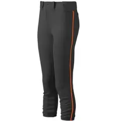 Mizuno Youth Girl's Belted Piped Softball Pant