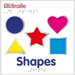 DK Braille: Shapes - (DK Braille Books) (Board Book)