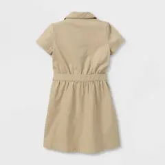 Girls' Short Sleeve Uniform Safari Dress - Cat & Jack&trade;