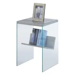SoHo End Table with Shelf - Breighton Home