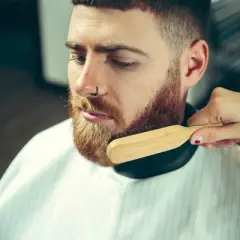 Unique Bargains Men's Bristle Hair Brush 1 Pc