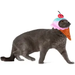 Rubies Yummy World Ice Cream Waffle Cone Pet Headpiece Accessory