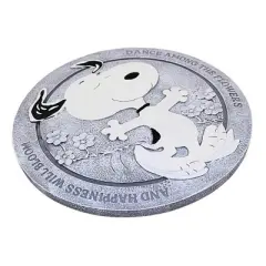 Roman 11.75 In Snoopy Dance Garden Stone Peanuts Flowers Bloom Stepping Stones