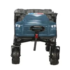 Seeing Red Police Car Wagon Cover Halloween Accessory