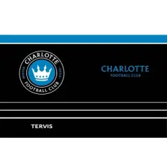 MLS Charlotte FC 20oz MVP Stripe Stainless Steel Tumbler