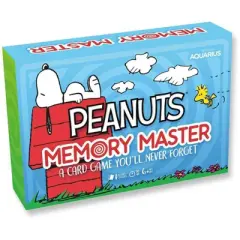 Aquarius Puzzles Peanuts Memory Master Card Game